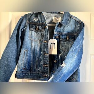 NWT PINK LILY JEAN JACKET